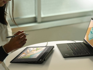 شاشة لينوفو ThinkVision M14t المحمولة تضفي لمسة من الإلهام على العمل المرن