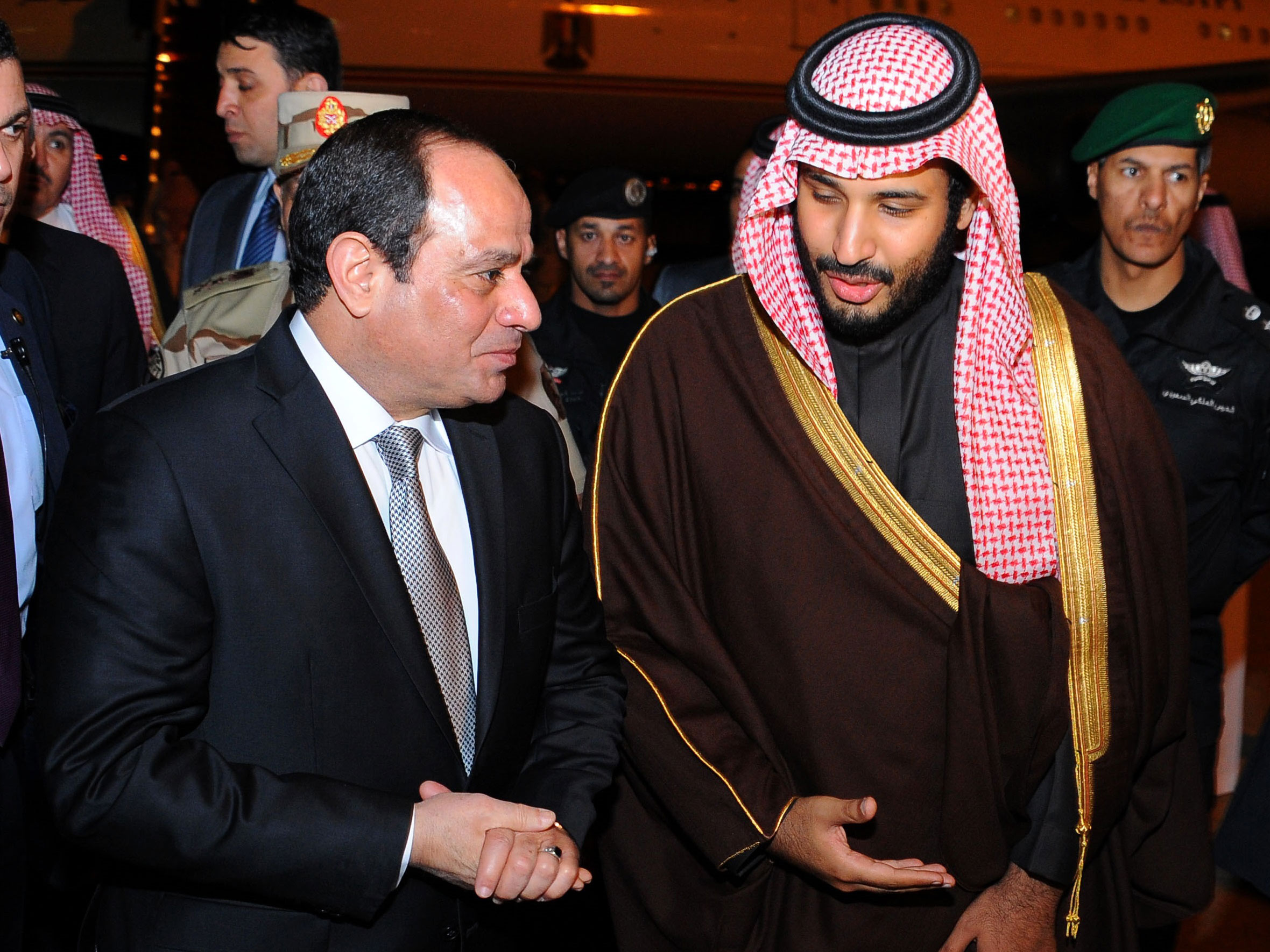 محمد بن سلمان في مصر العروبة