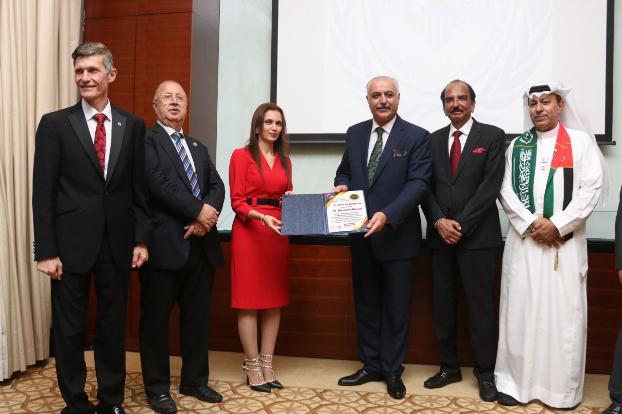 فى افتتاح الملتقى الأول عن القمة الأممية تحت عنوان :  " القوى الدولية وإستراتيجيات التنمية والإستثمار المستدام "
