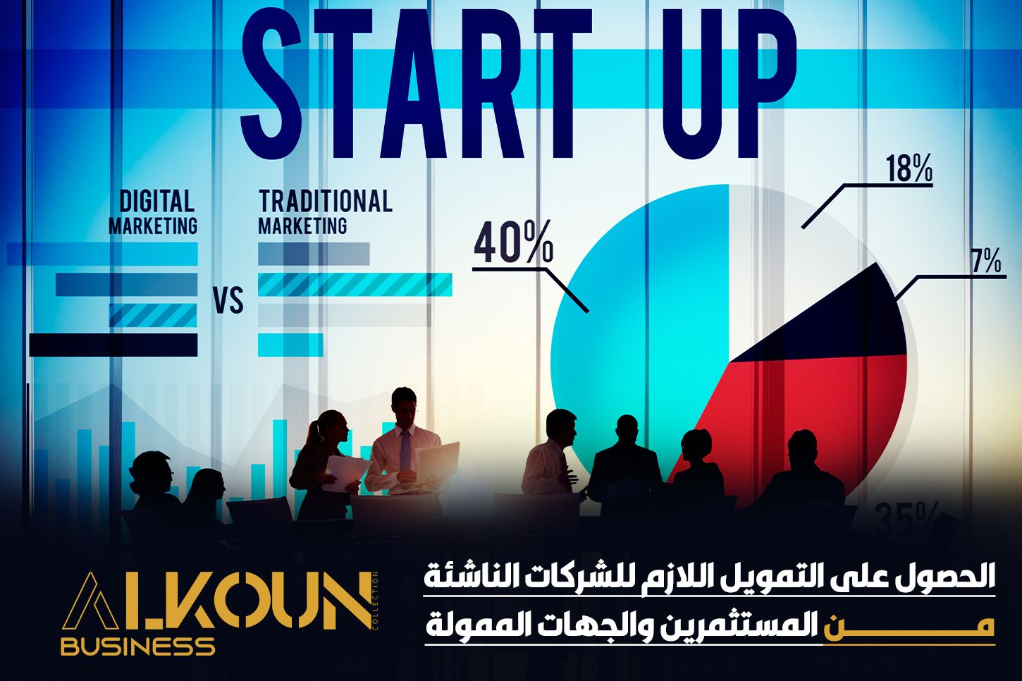 الحصول على التمويل اللازم للشركات الناشئة من المستثمرين والجهات الممولة